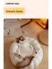 Cozy Winter Nest: Warming Bed for Cats & Small Dogs