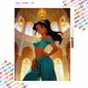 Disney Prinzessin Jasmine Diamantmalerei Malerei Kunst-Set Handgemachtes DIY 5D Wohnkultur Geschenk