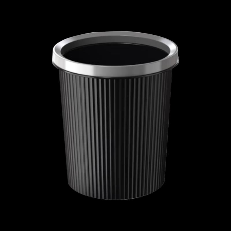 Yunluan Plastic Pressure Ring Trash Can
