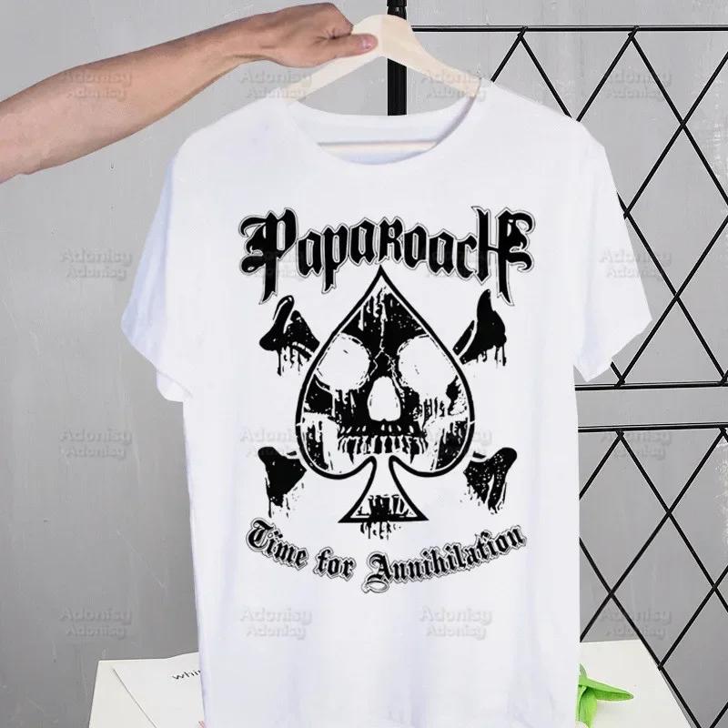 Ghost Band Hard Rock Band Harajuku Men's Tshirt Unisex Short Sleeve T Shirt Casual Ghost B.C. Heavy Metal T-shirt Male Tops