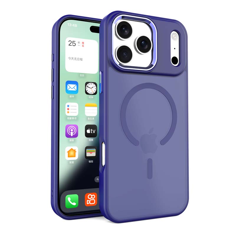 Skin Feel Matte Magnetic Magsafe Phone Case for IPhone 17 17Air 16 15 113 Pro Max Wireless Charge Hybrid Shockproof Hard Back Cover