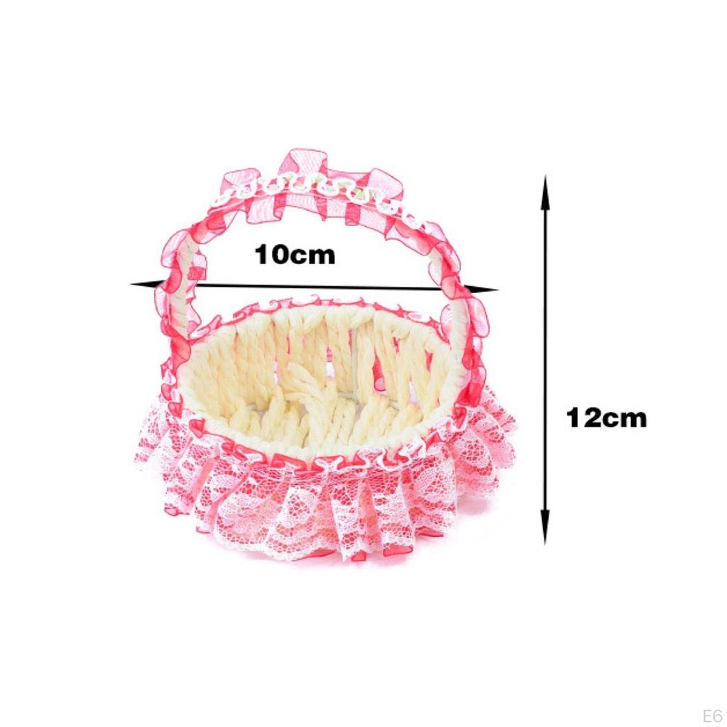 Paniers de fleurs pour mariages, Paniers tissés, Filles de la main Occasions spéciales Et