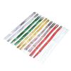 Hair Tinsel Kit 12 Pcs Colorful Glittering Hair Extensions Tinsel Strands with Crochet Hook Pliers Rings