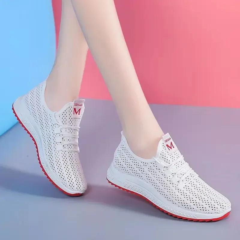 Korb Damen Heißer Verkauf Sommer Damen Vulkanisierte Schuhe Sneaker Junge Dame All Match Weiß Schwarz Schuhwerk Zapatos De Mujer