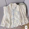 Women's Cloud Cotton Long Sleeve Pajamas - Sweet Cartoon Design for Spring & Autumn, Versatile for Home or Out