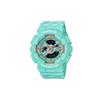 Серія CASIO BABY-G Флуоресцентний Зелений Колір Макарон Електронний Годинник Водонепроникний та Ударостійкий Світлодіодне Освітлення Кварцовий Механізм Смола BA-110CH-3A