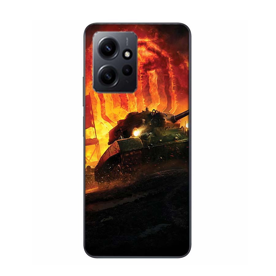 World Of Tanks Game Phone Case For Redmi Note 14 15 Pro 5G 13 12 Pro Plus 11 11T 11E 11S 10 Pro 10S 9 9S Cover Cell Clear TPU Ca