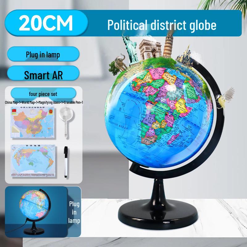 Large Globe for Students: Ideal for Primary, Junior High, and High School Geography Lessons