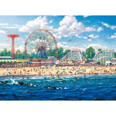 Quebra-cabeça de 500 peças - Coney Island, quebra-cabeça coreano popular