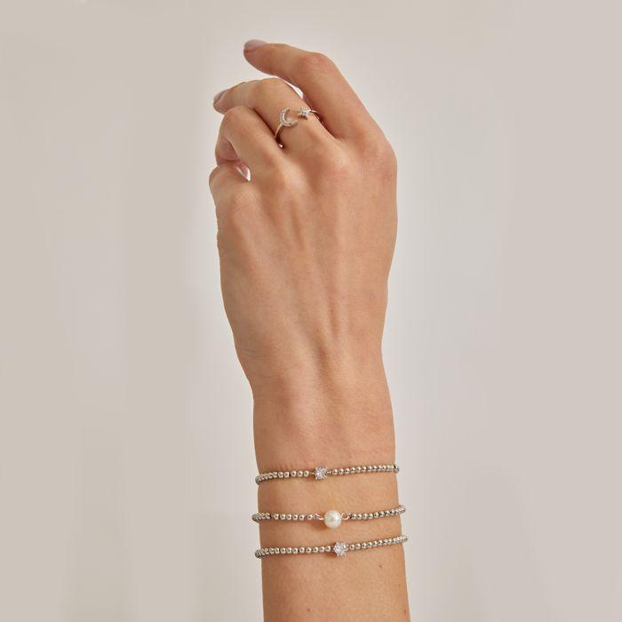 Bracelet - Luxenter - Ruza - Argent 925 - Zirconium - Plaqué finition en rhodium