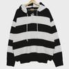 Korean Retro Knit Sweater: Loose, Spliced, American-Hong Kong Style for Men