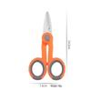 Professional Fishing Scissors - Serrated Stainless Steel Multi-functional Braided Line Cutter
