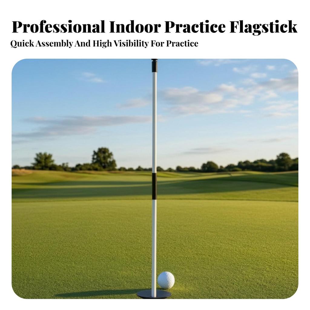 Sada golfových vlajek Přenosná putting green Pevná pro golfisty