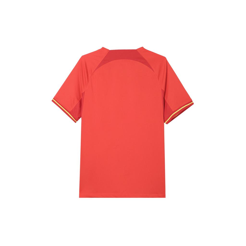 Nike Dri Fit Soccer Jerseys Men's Red Moderate Straight Fit DN0708-696