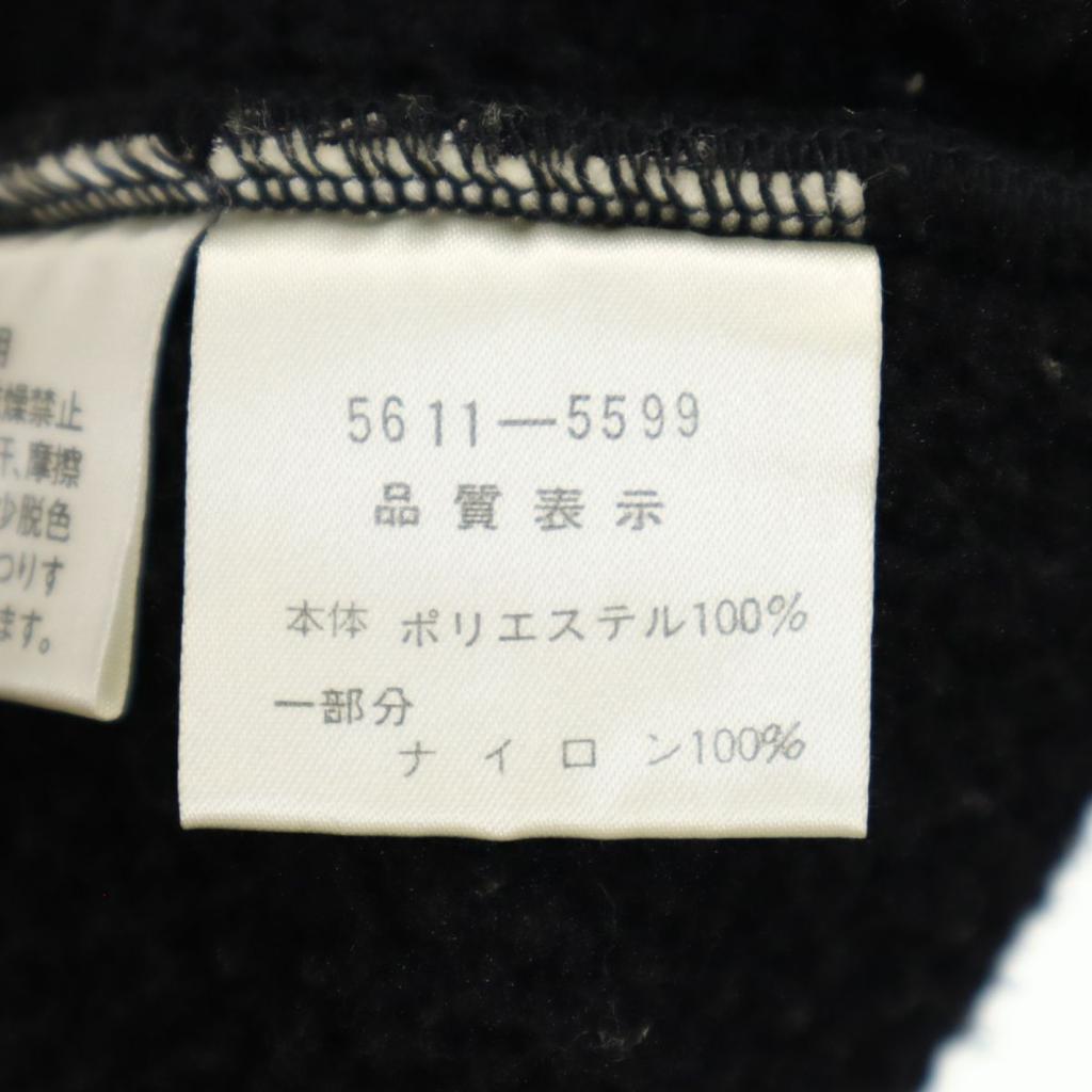 CASTELBAJAC KIDS SPORT Long Sleeve Corduroy Zip Hoodie M Black Series Kid's Used