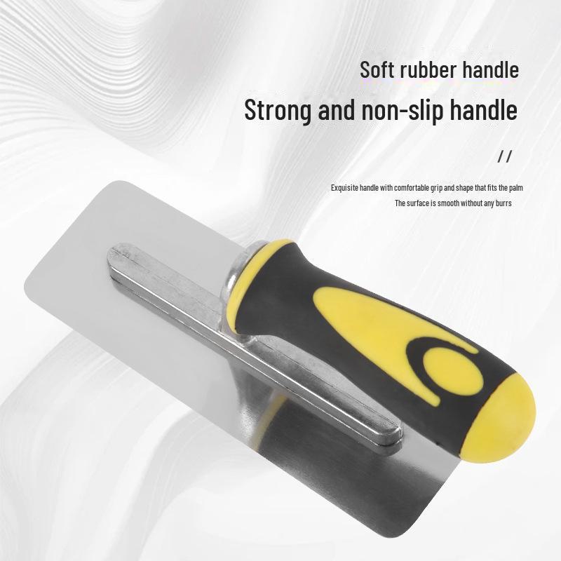 Plastic Handle Stainless Steel Plastering Knife for Diatom Mud