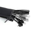 50cm Black Cable Organizer Zipper Type TV Computer Cable Sleeve Insulated Protective Office Cable Hidden Storage Management