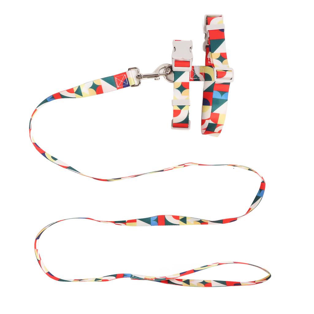 Cat Harness and Leash Set Escape Proof Adjustable Lightweight Cat Harness Traction Rope for Large Small Kittens