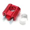 1 Pair of 22mm 28mm Bar Clamps Handlebar Risers for Motorcycle Refit Accessories Red