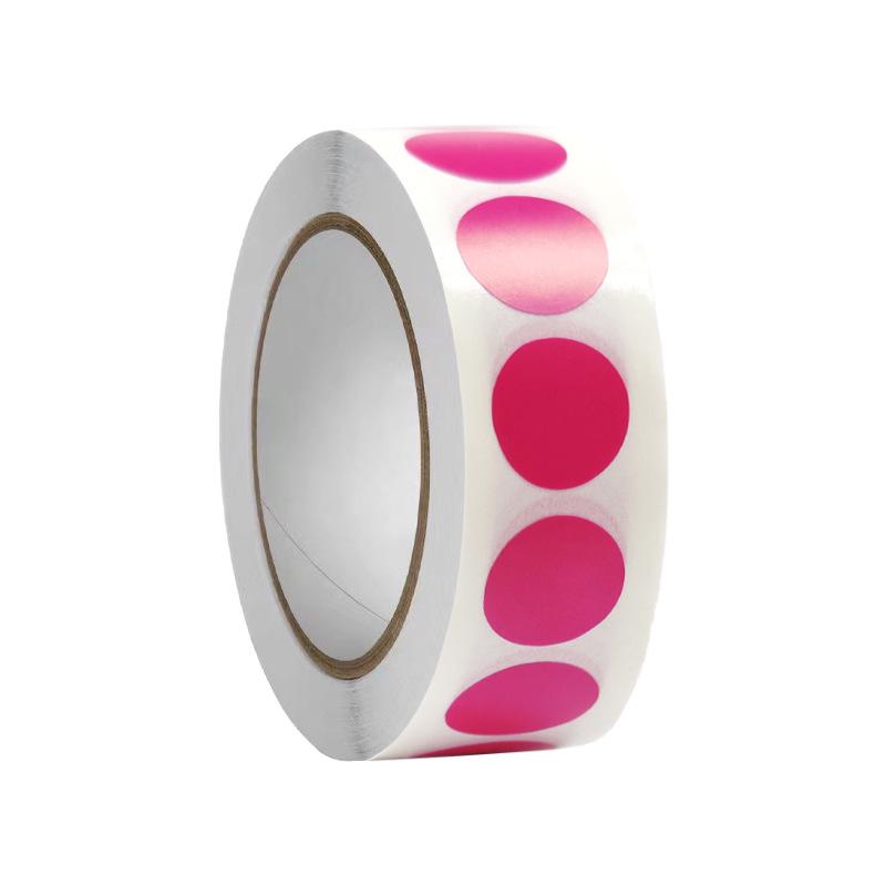 Colored Round Dot Labels, 13mm/19mm, Self-Adhesive Stickers for Coding and Classification