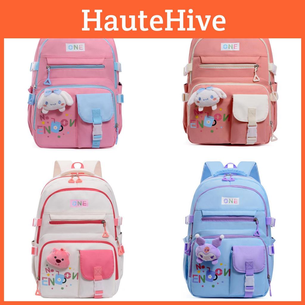 Stylish Lightweight Cute Animal Design School Backpack For 5th To 6th Graders