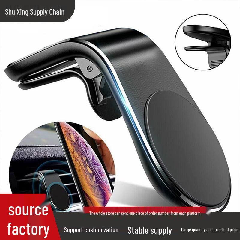 Magnetic Car Air Vent Phone Holder L
