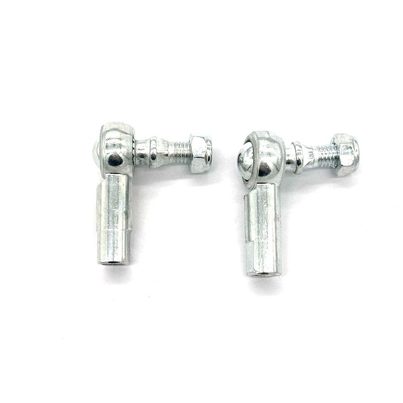 2pcs M8 8x8 Tie Rod End Kits Ball Joint Rod Head For 49cc Electric Mini Kids ATV Go Kart Buggy Quad Bike Parts 2pcs