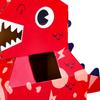 Papierové kostýmy hlavy dinosaura Hračka DIY Nositeľné Interaktívne Kartónové Kostýmy hlavy dinosaura pre