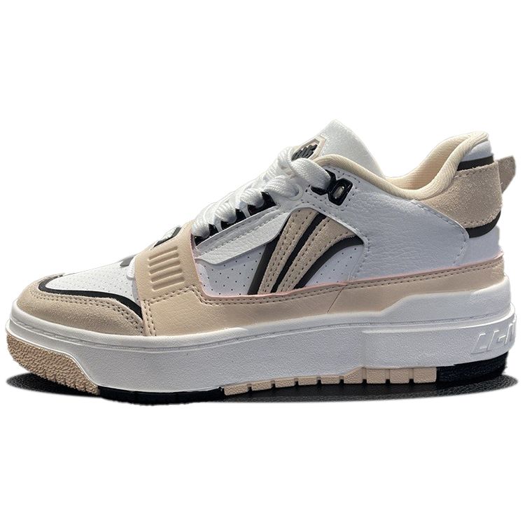 

Кеды для скейтбординга Li Ning Fan Wu 1 с низким верхом Женские кеды для скейтбординга Белый Розовый ABCK004-1 37⅔