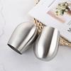 500ML Stainless Steel Beer Cup Whiskey Wine Glasses Coffee Mugs Tumbler Drinkware Gifts for Home Parties and Outdoor Camping