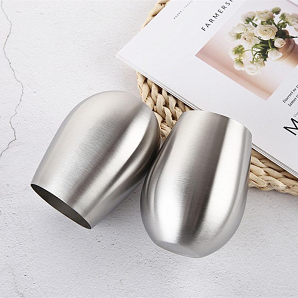 500ML Stainless Steel Beer Cup Whiskey Wine Glasses Coffee Mugs Tumbler Drinkware Gifts for Home Parties and Outdoor Camping