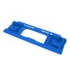 Door Jamb Hinge Jig ABS Blue Color Good Toughness Door Hinge Router Template for Home Decoration