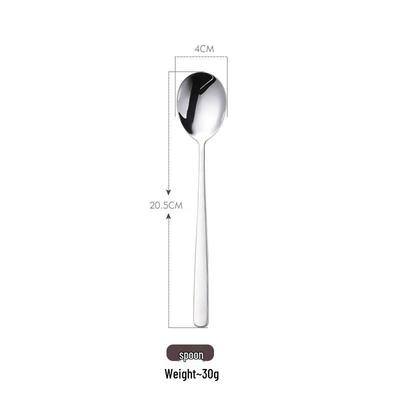ZISIZ 304 Stainless Steel Korean Style Spoons
