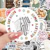1060Pcs Creative Reading Book Stickers Books Graffiti Decoration Desk Scrapbook Stationery Box Clothes Hanger Decals Toys