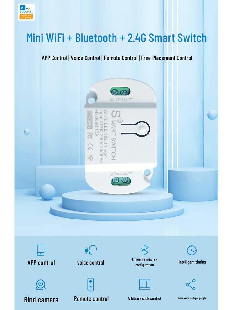 YiWeiLian WiFi Smart Switch: Remote Control Timer and On/Off Functionality