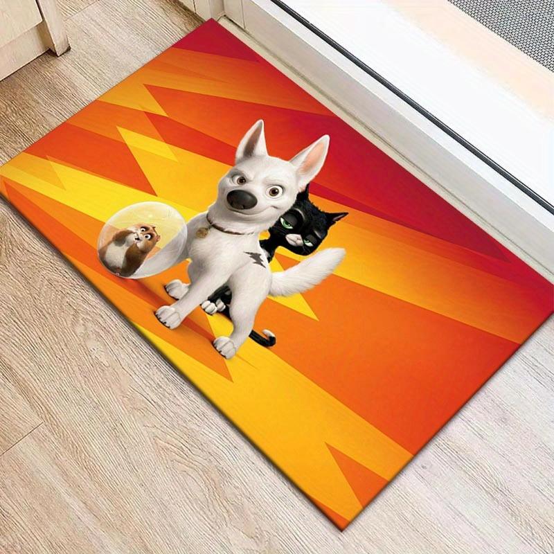 1pc Bolt Pattern Area Rug Soft Flannel Floor Mat for Living Room,Office,Bedroom and Carpet,Sofa Coffee Table Floor Mat 60cm by 90cm