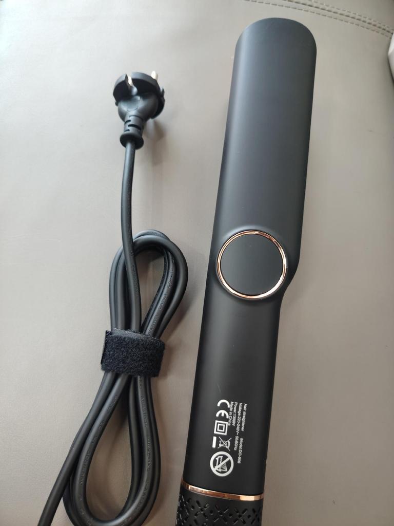 Multifunction High-Speed Hair Dryer & Straightener with Hot/Cold Air & Negative Ions for Salon and Home Use