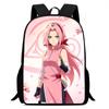 NARUTO Anime 15 Inch Children Cartoon Backpack,Comfort Adjustable Shoulder Straps,School&Daily Use,For 6-11 Year Old Boys&Girls
