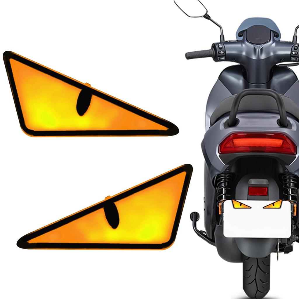 Motorcycle Headlights, Car LED Eye | Creative Decoration LED Lights,Motorcycle Modification Accessories, Auto Motorcycle Eye Motorcycle Headlights