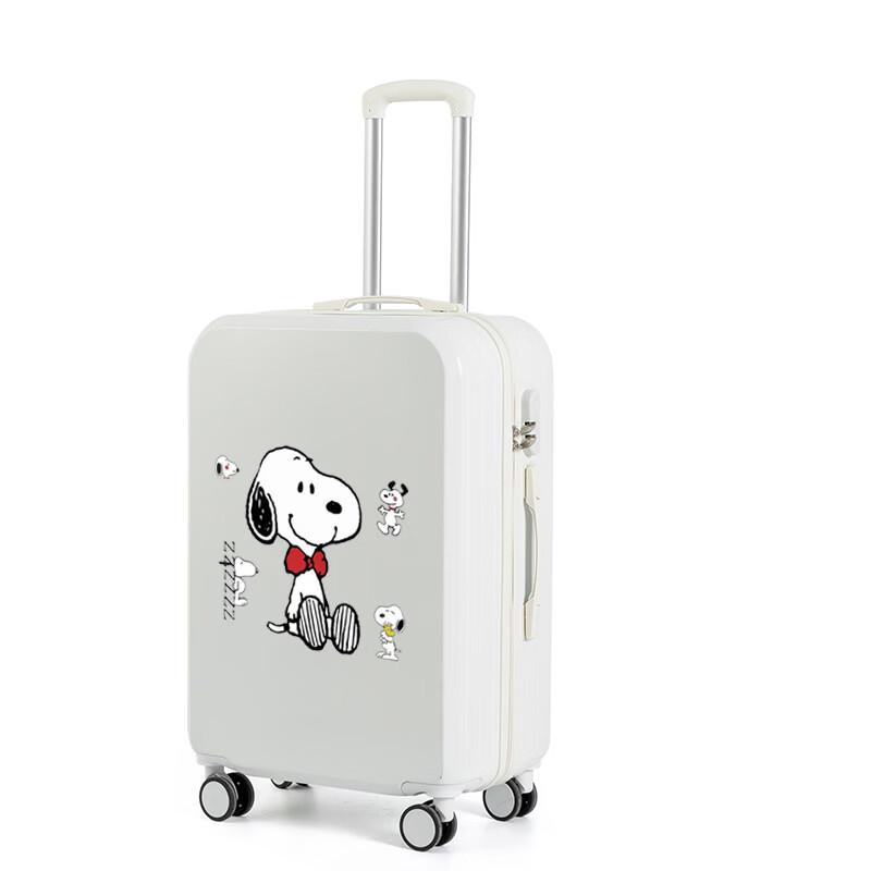 PACKAGE FASHION Flat Candy Color Luggage with Cupholder 20 inch