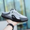 Men's Summer Indoor/Outdoor Cross-border Oversized Lightweight Closed-toe Soft Sole Slippers