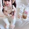 Autumn Winter Baby Socks for Newborn Thickened Plush Warm Baby Floor Socks Cute Learning To Walk Non Slip Socks with Dolls