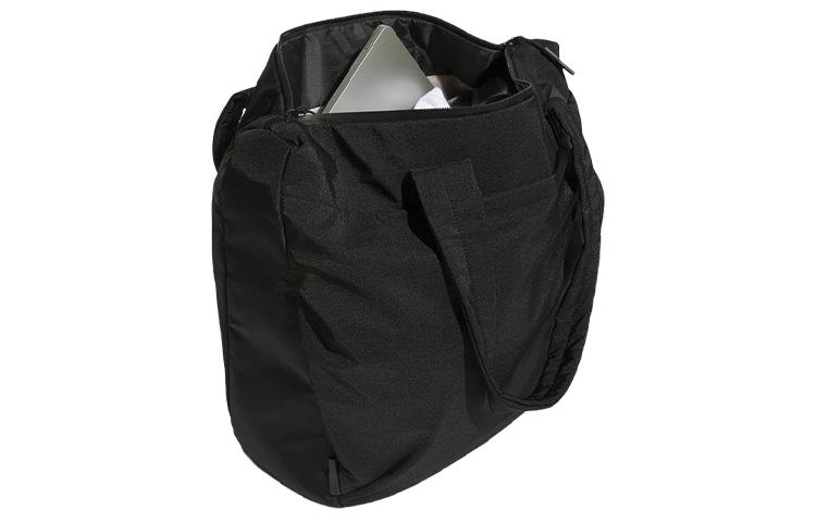 Adidas Nylon One Shoulder Handbag Regular Unisex Black HY3037