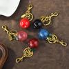 Exquisite Apple Keychain Pendant: Cute Bag Charm & Car Accessory