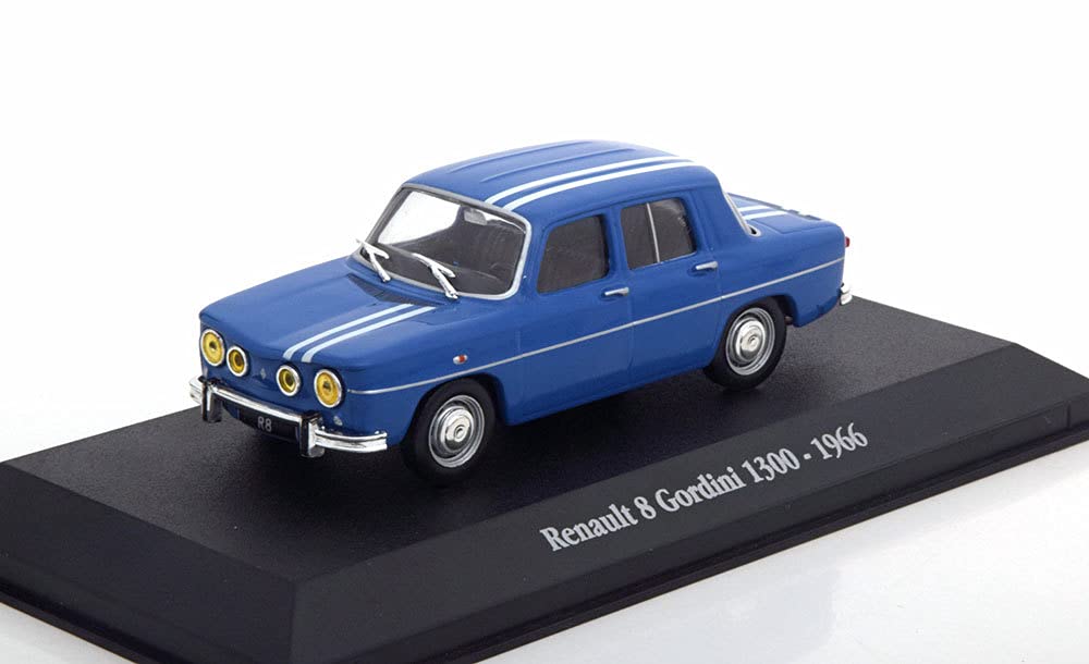 Renault scale diecast model RENAULT R8 Gordini 1300cc 1966 1/43 car, (Blue)