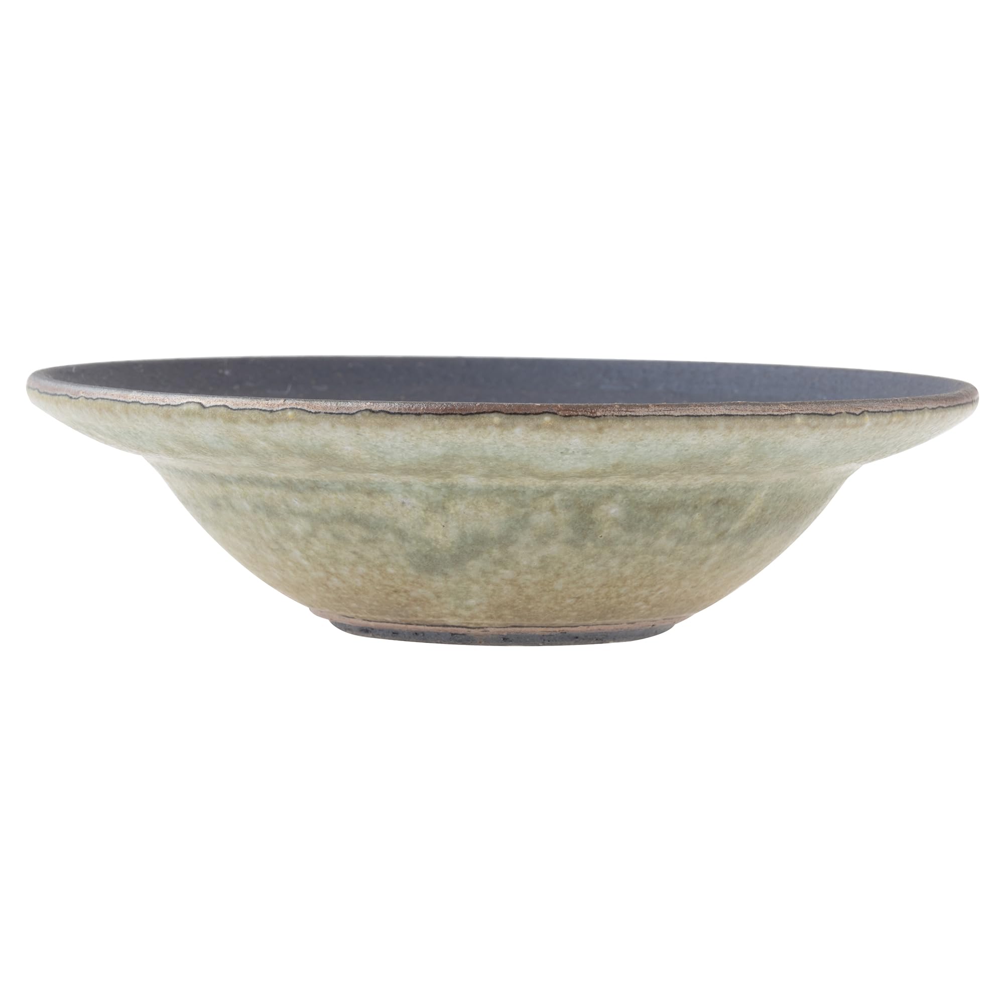 

Marui Seito Shigaraki Ware Hechimon Bowl, Small, Diameter 13cm, Jade Kiln-Changed, Blue, MR-3-4263