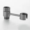 Handheld Shower Head Holder 360 Degrees Rotatable Spray Bracket Toilet Sprayer Base Support Bathroom Accessories