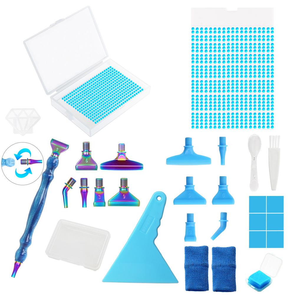 Diamond Painting Tool Set Diamond Sorting Box Diamond Painting Beads Sorting Case Diamond Painting Art Drilling Pen for Adults