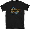 Here for Ditches and Hoes Construction Equipment Funny Backhoe T Shirt Mens Unisex Black Tees