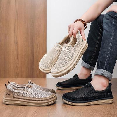Summer Mesh Breathable Slip-on Loafers – Lightweight, Comfortable, Soft Sole Shoes